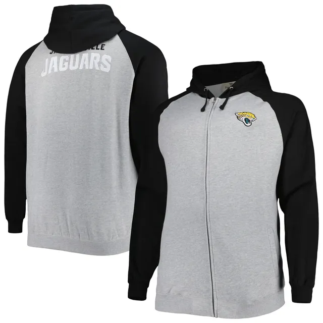 Nfl Jacksonville Jaguars Boys' Black/gray Long Sleeve Hooded