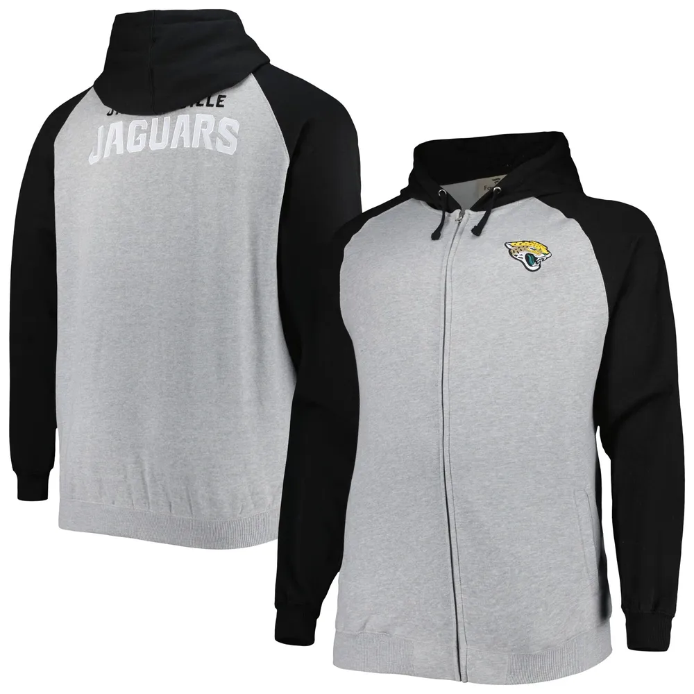 NFL Jacksonville Jaguars Girls' Fleece Hooded Sweatshirt - XS