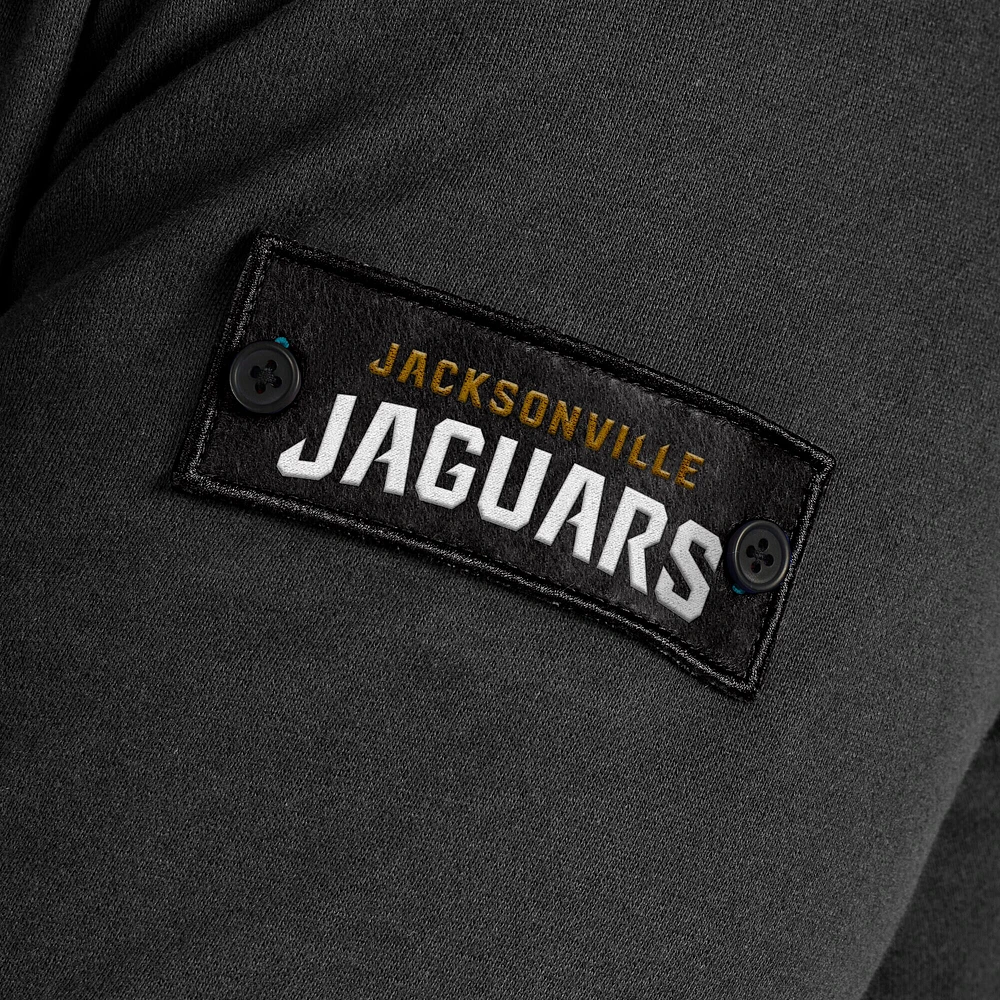 Sweat-shirt zippé noir pour homme J. Palmer Jacksonville Jaguars QB1