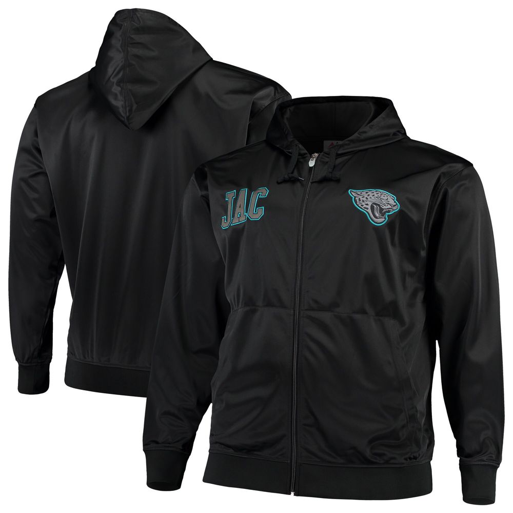 Majestic Jacksonville Jaguars Big & Tall Hoodie, Grey, XLT