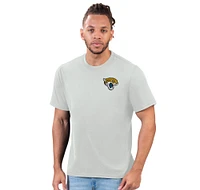 Men's Margaritaville Gray Jacksonville Jaguars Wastin' Away T-Shirt