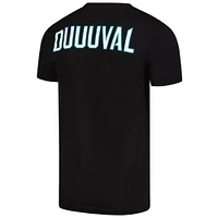 Men's Mitchell & Ness Black Jacksonville Jaguars Duval T-Shirt