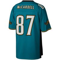 Men's Mitchell & Ness Keenan McCardell Teal Jacksonville Jaguars Legacy  Replica Jersey