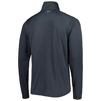 Men's MSX by Michael Strahan Charcoal Jacksonville Jaguars Half-Zip Pullover