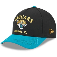 Men's New Era /Teal Jacksonville Jaguars 2025 NFL Draft 9FORTY A-Frame M-Crown Adjustable Hat