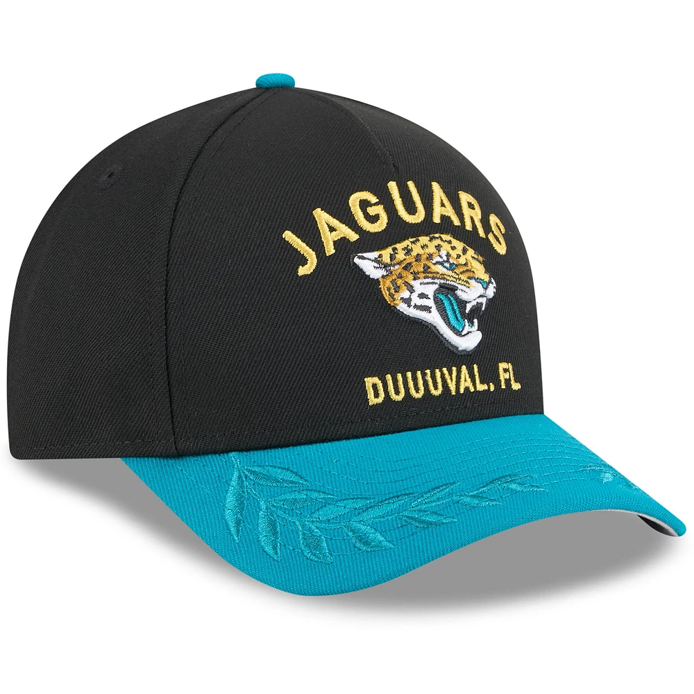Men's New Era /Teal Jacksonville Jaguars 2025 NFL Draft 9FORTY A-Frame M-Crown Adjustable Hat