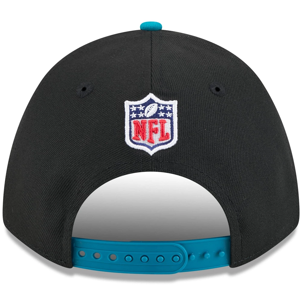 Men's New Era /Teal Jacksonville Jaguars 2025 NFL Draft 9FORTY A-Frame M-Crown Adjustable Hat