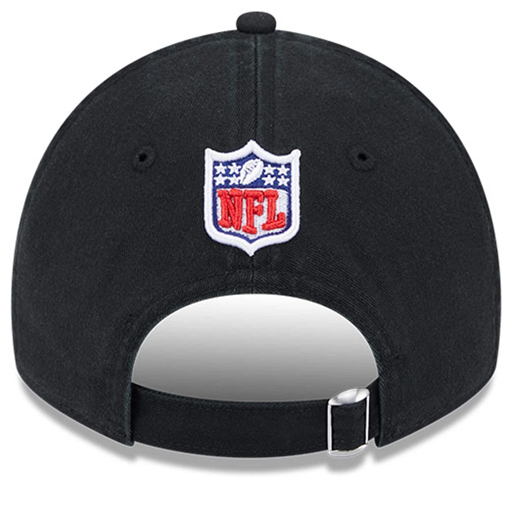 Men's New Era Black Jacksonville Jaguars 2024 NFL Crucial Catch 9TWENTY Adjustable Hat