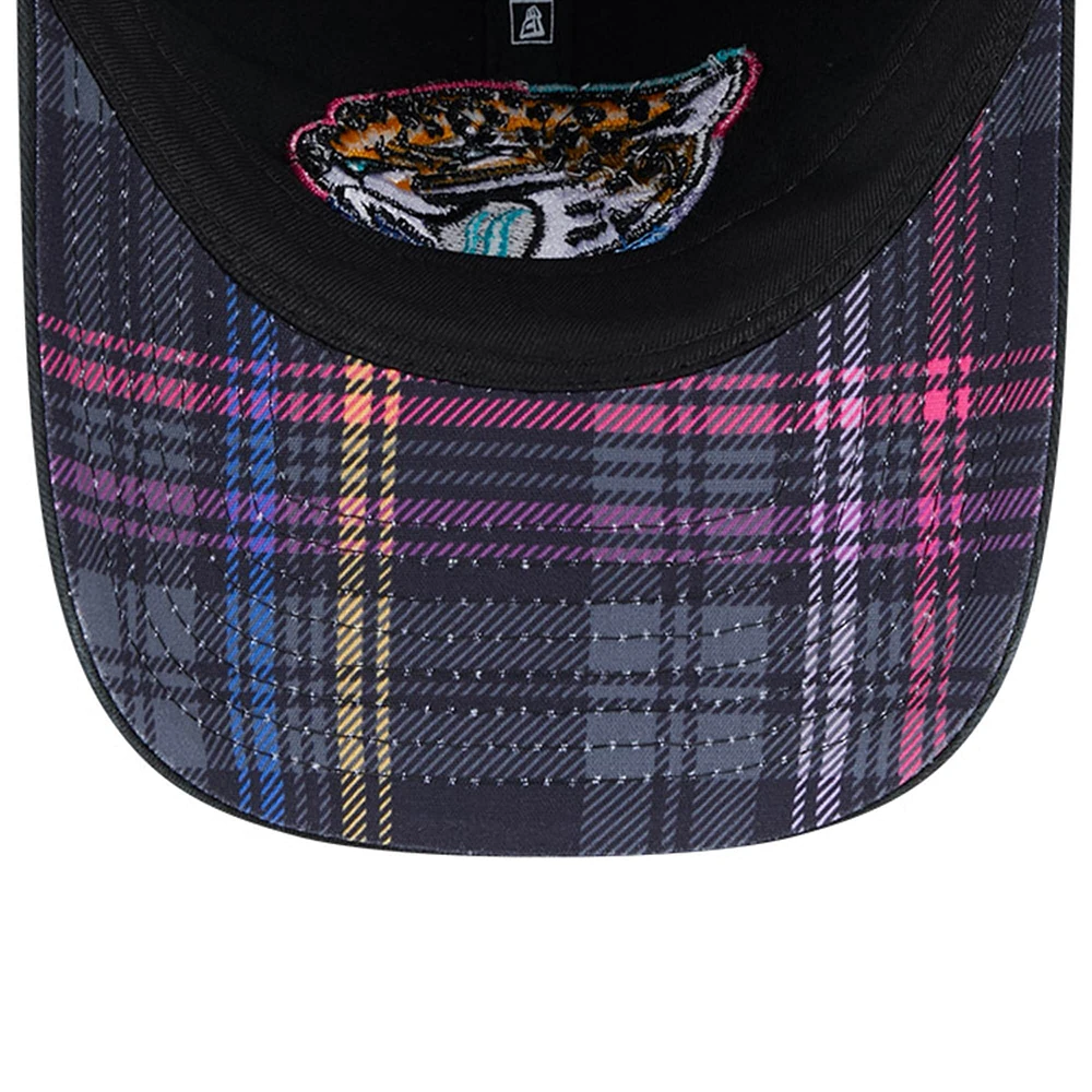 Casquette ajustable Jacksonville Jaguars 2024 NFL Crucial Catch 9TWENTY noire New Era pour homme