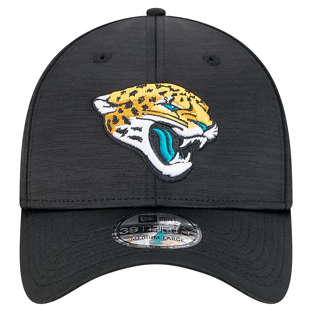 Casquette Active Tech 39THIRTY Flex noire Jacksonville Jaguars de New Era pour homme