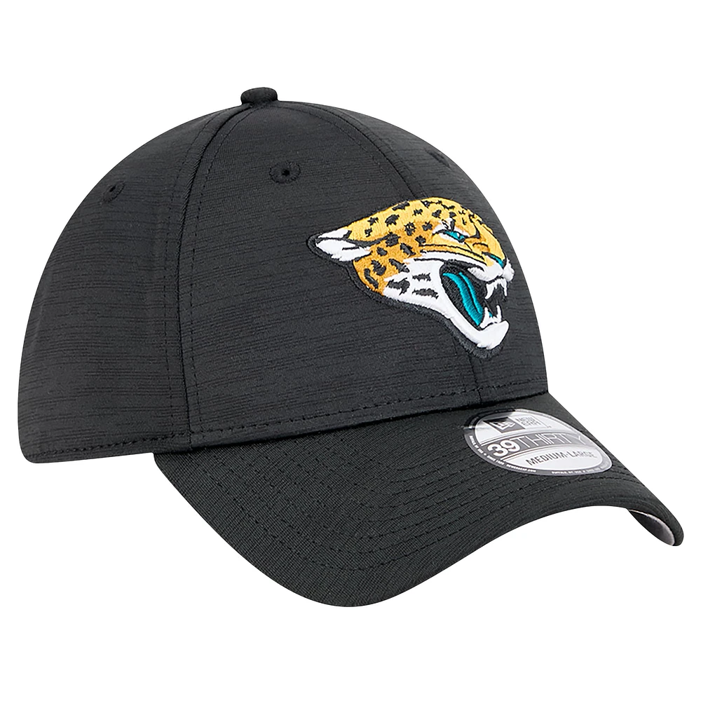 Casquette Active Tech 39THIRTY Flex noire Jacksonville Jaguars de New Era pour homme