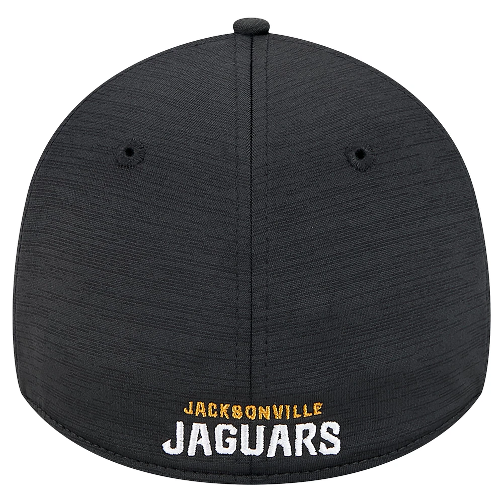 Casquette Active Tech 39THIRTY Flex noire Jacksonville Jaguars de New Era pour homme