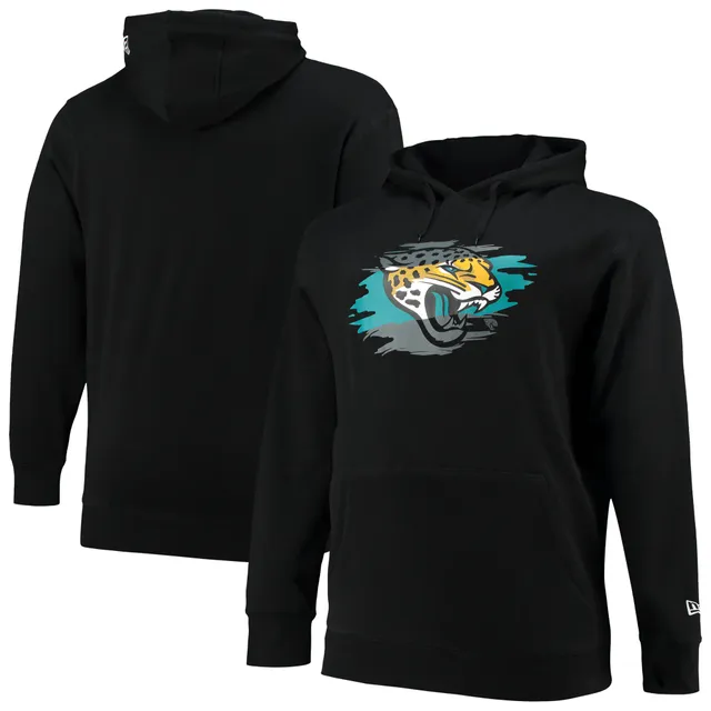 Men's Antigua Teal Jacksonville Jaguars Victory Pullover Hoodie