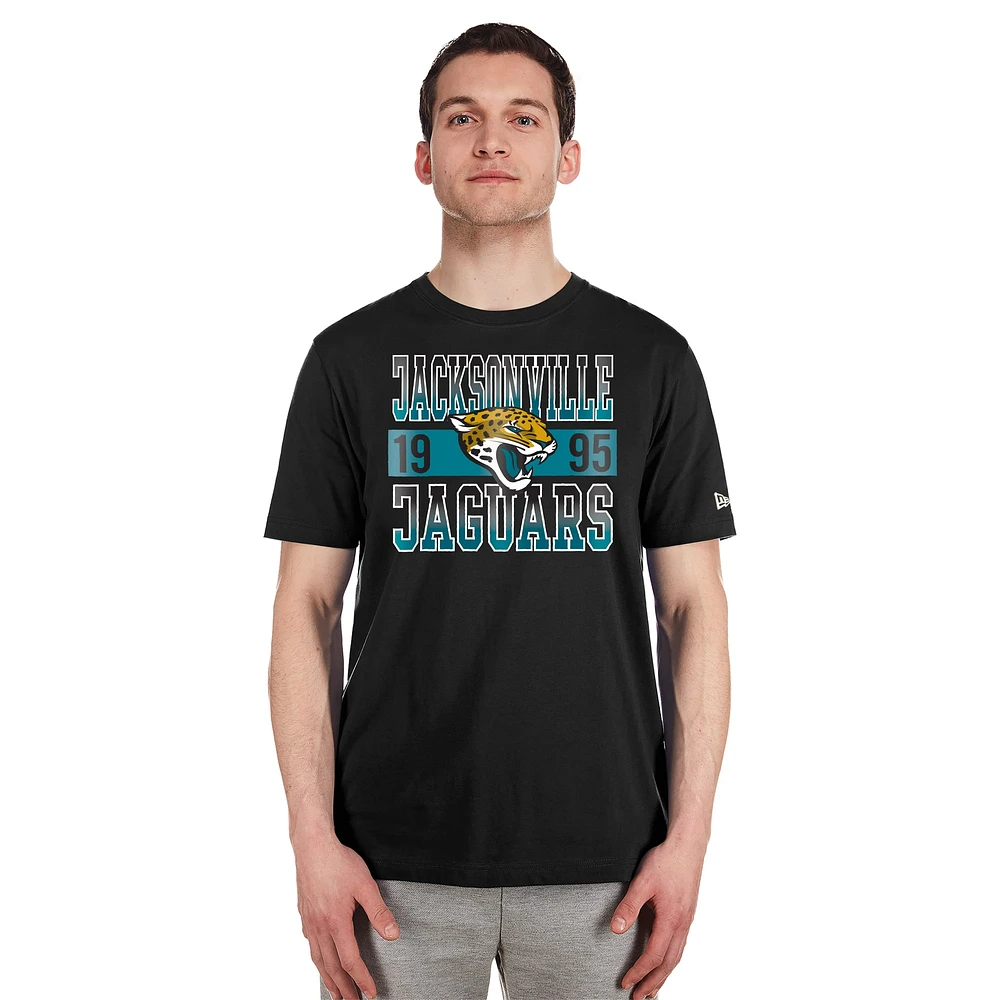 Men's New Era Black Jacksonville Jaguars City Team T-Shirt