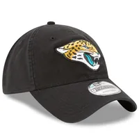 Casquette ajustable noire Jacksonville Jaguars Core Classic 9TWENTY New Era pour homme