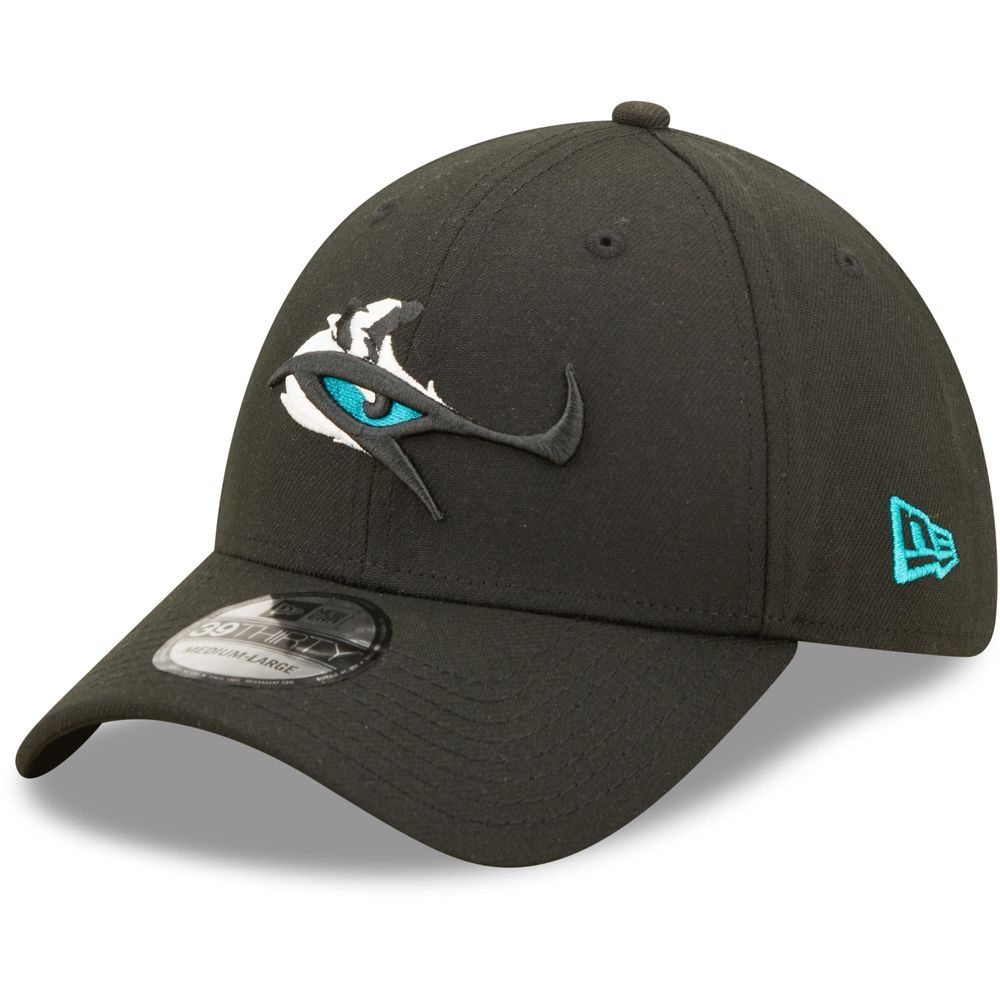 Men's New Era Black Jacksonville Jaguars Elemental 39THIRTY Flex Hat