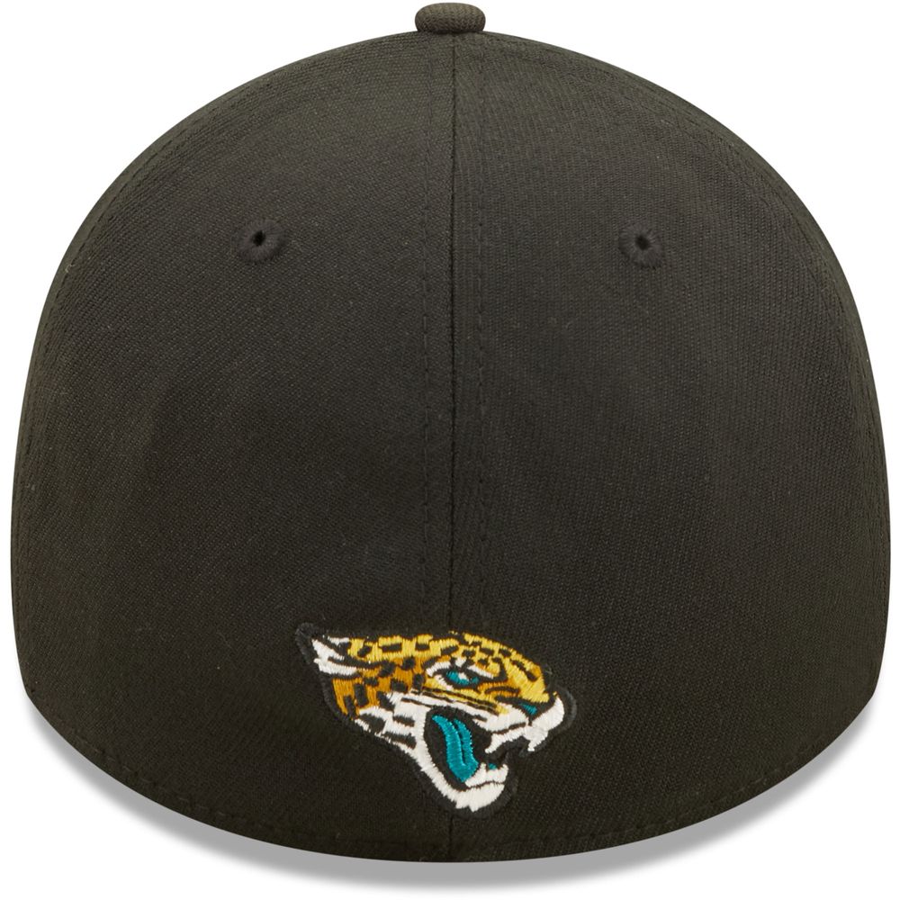 Men's New Era Black Jacksonville Jaguars Elemental 39THIRTY Flex Hat