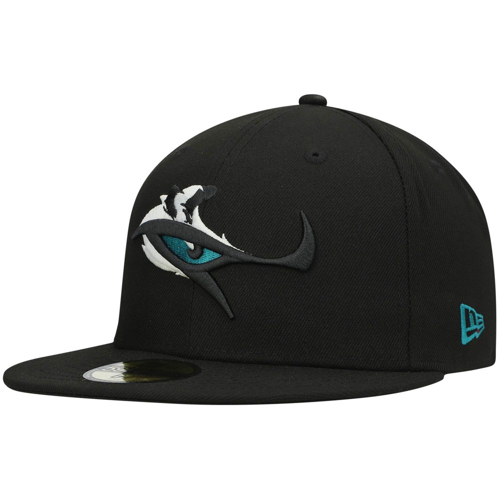 Men's New Era Black Jacksonville Jaguars Elemental 59FIFTY Fitted Hat