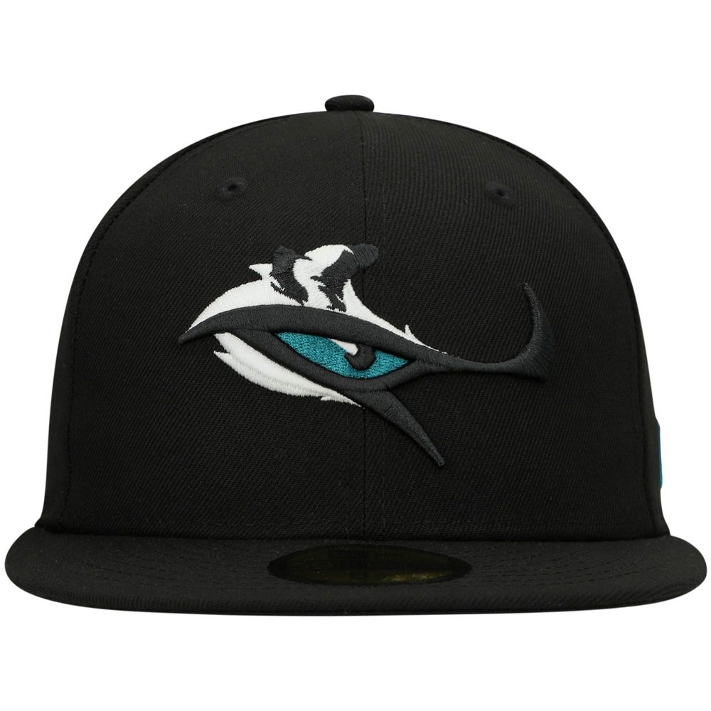 Men's New Era Black Jacksonville Jaguars Elemental 59FIFTY Fitted Hat