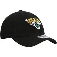 Men's New Era Black Jacksonville Jaguars Logo Core Classic 2.0 9TWENTY Adjustable Hat