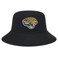 Chapeau bob noir Jacksonville Jaguars Main de New Era pour homme