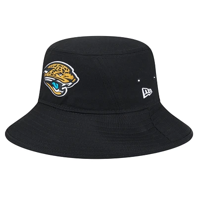 Chapeau bob noir Jacksonville Jaguars Main de New Era pour homme