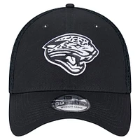 Men's New Era Black Jacksonville Jaguars Main Neo 39THIRTY Flex Hat