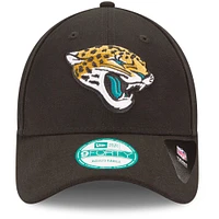 Men's New Era Black Jacksonville Jaguars The League 9FORTY Adjustable Hat