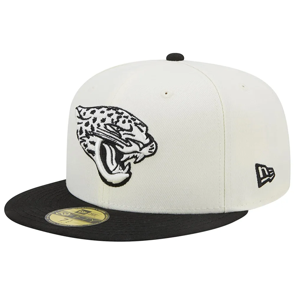 New Era Men's Black Jacksonville Jaguars Color Dim 59FIFTY Fitted