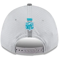 Casquette réglable 9FORTY pour homme des Jacksonville Jaguars 2024 NFL Training Camp New Era, grise