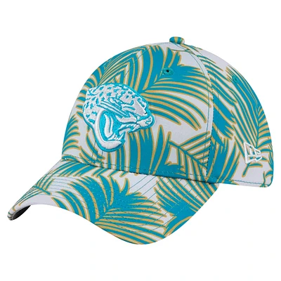 Casquette 39THIRTY Flex Palms des Jaguars de Jacksonville New Era pour homme, gris