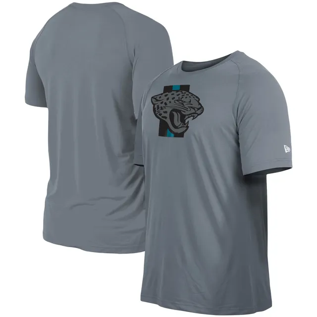 Lids Los Angeles Rams New Era Training Camp Raglan T-Shirt - Gray