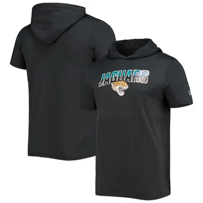 Lids Jacksonville Jaguars New Era Active Block Hoodie Long Sleeve T-Shirt -  Gray/Black