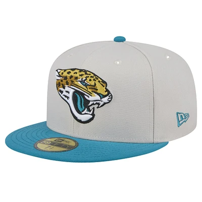 Casquette ajustée 59FIFTY Stoney des Jaguars de Jacksonville New Era pour hommes