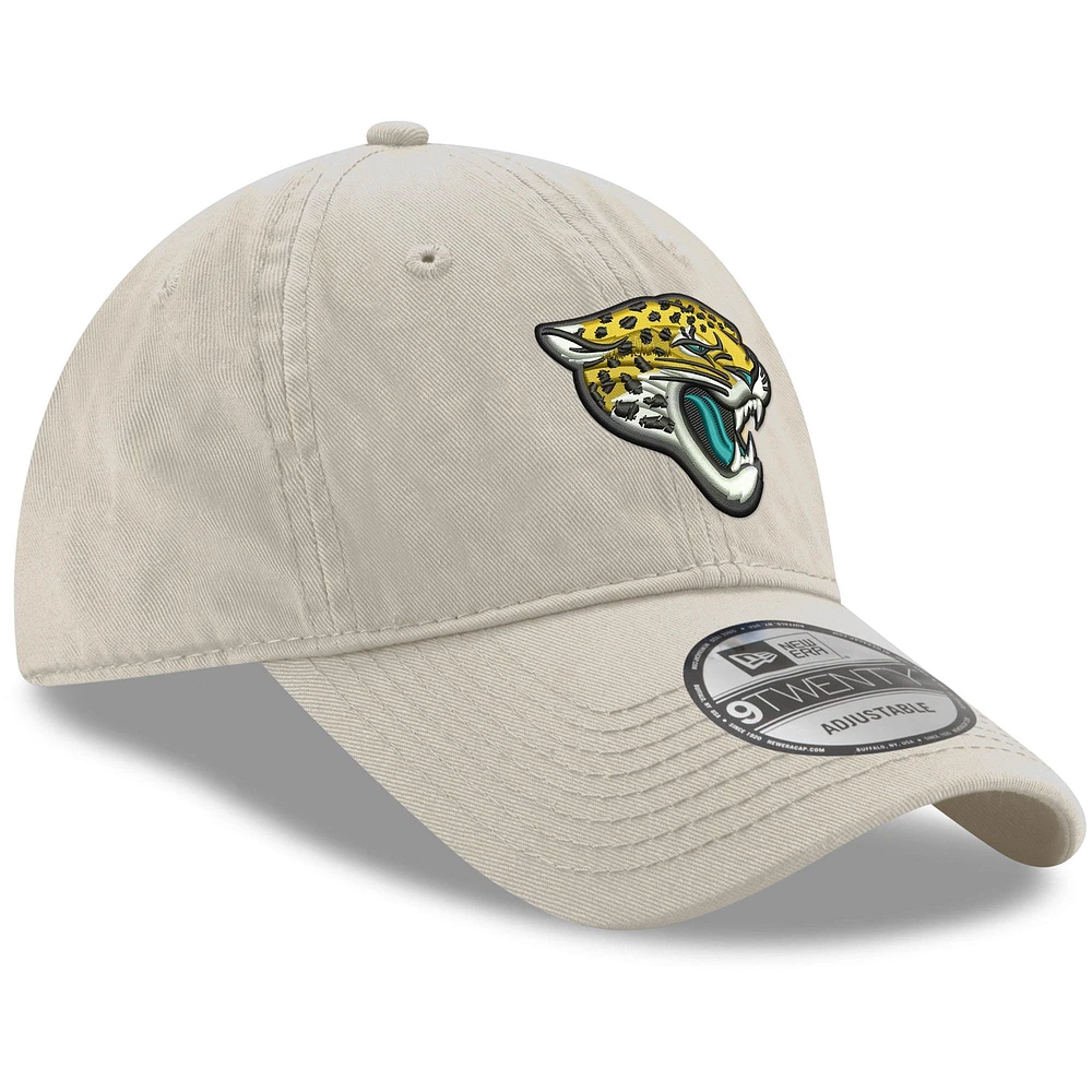 Men's New Era Khaki Jacksonville Jaguars Playmaker 9TWENTY Adjustable Hat