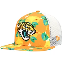 Casquette snapback de camionneur Citrus 9FIFTY des Jaguars de Jacksonville de New Era pour homme