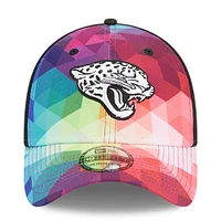 Casquette flexible NFL Crucial Catch 39THIRTY New Era pour hommes, rose, Jacksonville Jaguars 2023