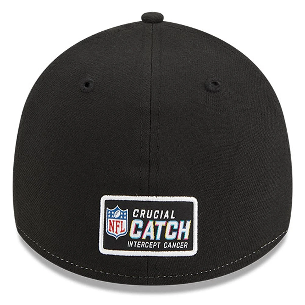 Casquette flexible NFL Crucial Catch 39THIRTY New Era pour hommes, rose, Jacksonville Jaguars 2023