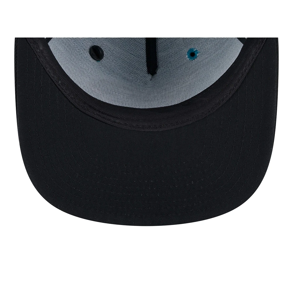 Casquette à visière Snapback Jacksonville Jaguars 2024 Inspire Change A-Frame 9FIFTY pour homme New Era bleu sarcelle/noir