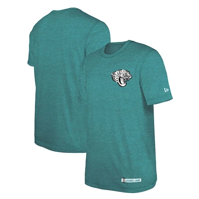 T-shirt New Era pour homme, bleu sarcelle, Jacksonville Jaguars 2024 NFL Training Camp