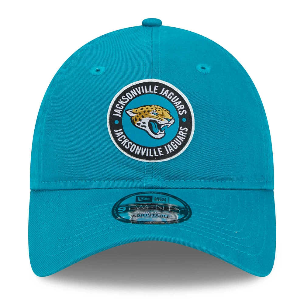 Men's New Era Teal Jacksonville Jaguars 2024 Sideline 9TWENTY Adjustable Hat