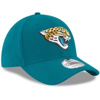 Men's New Era Teal Jacksonville Jaguars 39THIRTY Flex Team Classic Hat