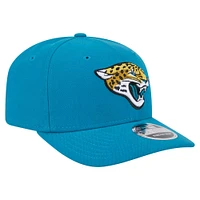 Casquette extensible à bouton-pression Jacksonville Jaguars 9SEVENTY de New Era pour homme bleu sarcelle