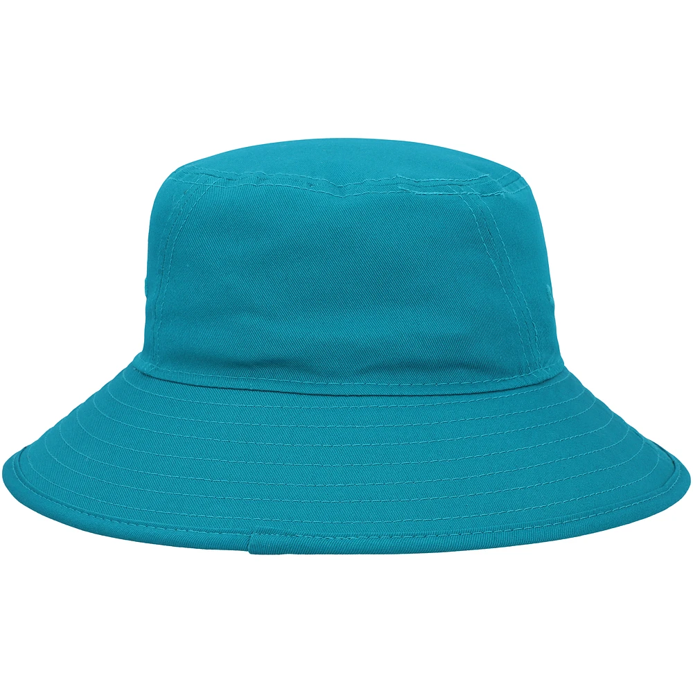 Chapeau bob principal des Jaguars de Jacksonville New Era bleu sarcelle pour homme