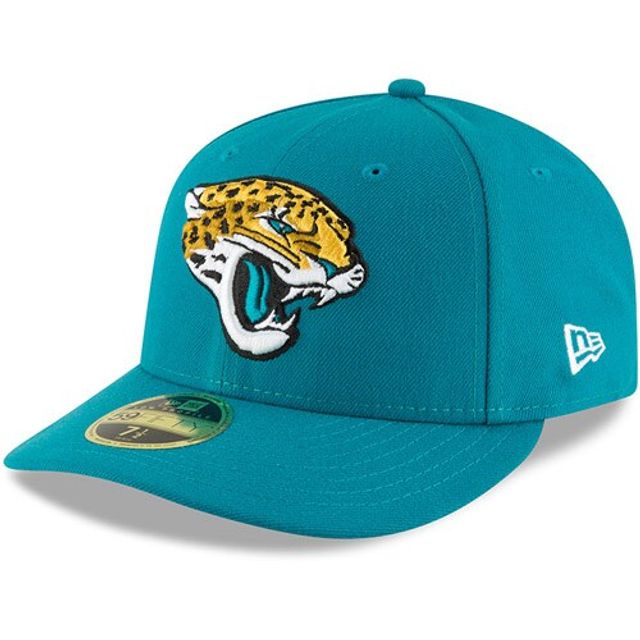 Casquette ajustée 59FIFTY Low Profile pour homme des Jaguars de Jacksonville New Era bleu sarcelle