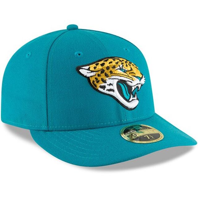 Casquette ajustée 59FIFTY Low Profile pour homme des Jaguars de Jacksonville New Era bleu sarcelle