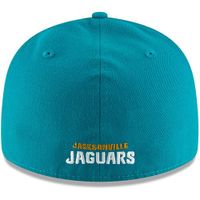 Men's New Era Teal Jacksonville Jaguars Omaha Low Profile 59FIFTY Fitted Hat