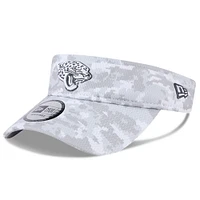 Men's New Era  White Jacksonville Jaguars 2024 Salute To Service Digital Camo Adjustable Visor