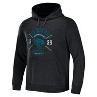 Men's NFL x Darius Rucker Collection by Fanatics Heather Charcoal Jacksonville Jaguars Radar Pullover Hoodie