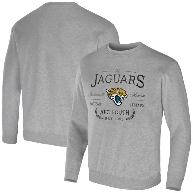 Collection NFL x Darius Rucker pour homme par Fanatics Gris chiné Jacksonville Jaguars Sweat à capuche